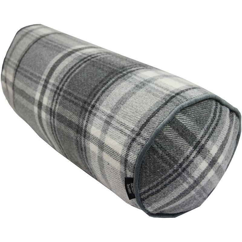 Bolster Cushion, Charcoal Grey