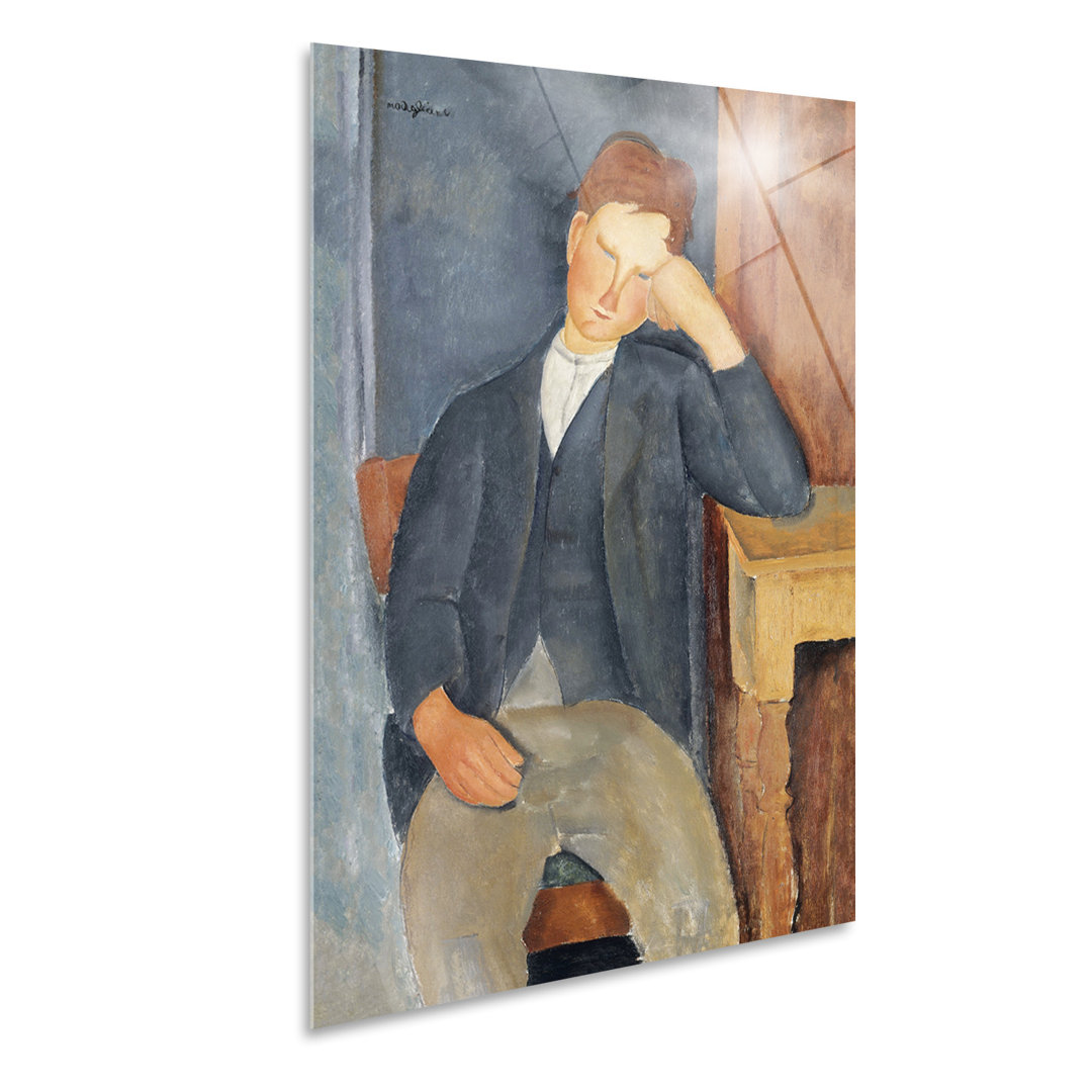 Leinwandbild Der Lehrling von Amedeo Modigliani