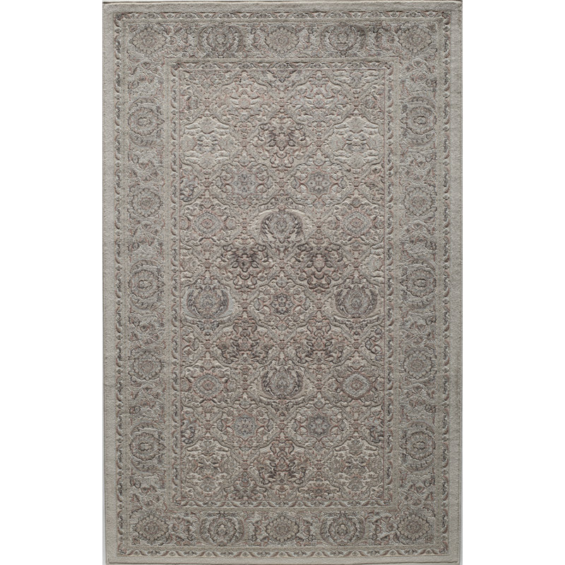Sheldon Gray Area Rug, Rectangle 5' x 8'