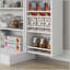 Armoire de rangement pour garde-manger autoportante avec 12 tablettes de porte, 5 étagères et tablettes réglables pour une organisation efficace-2055365648-2055365649