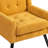 Tufted Upholstered Wide Back Armchair-582471468