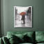 Toile encadrée «Caught in the Rain» de qualité supérieure - prête à être accrochée-2144840208-2144840209