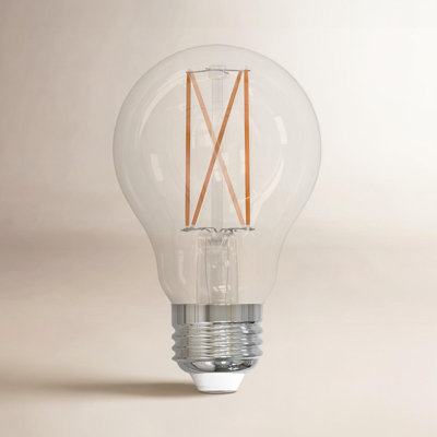 A19 LED Dimmable Edison Style Light Bulb, E26/Medium (Standard) Base