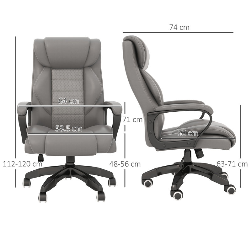 Brock Office Chair, Grey