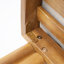 Chaise sans accoudoirs en bois d'acacia Cove