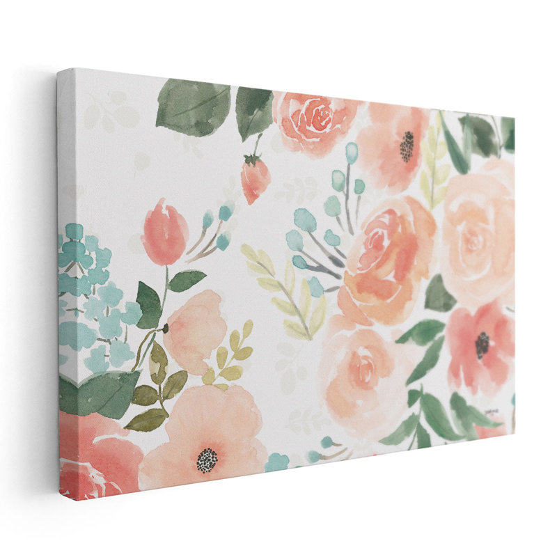 «Blooming Delight III», reproduction d'art sur toile, H 24 po x l 36 po