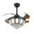 36'' Crystal Ceiling Fan Light with Remote Control