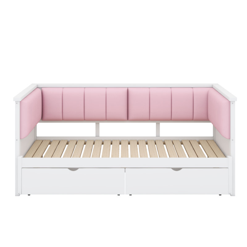 Space-Saving Daybed Featuring Hidden Storage and Comfortable Upholstered Support