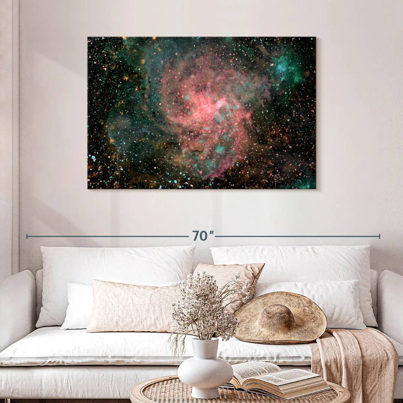Oberle Galaxy, 30" H x 45" W