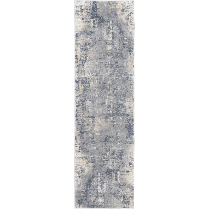 Comer Abstract Indoor Rug, Runner 2'2" x 7'6"