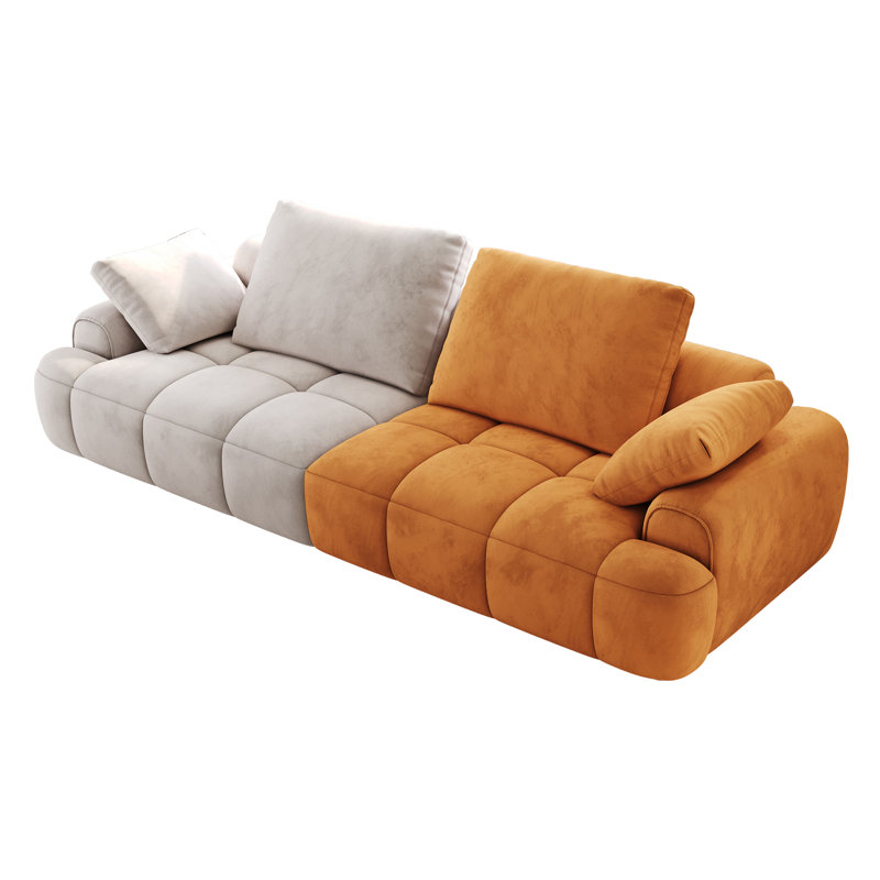 Canapé moderne confortable avec un revêtement élégant pour la détente