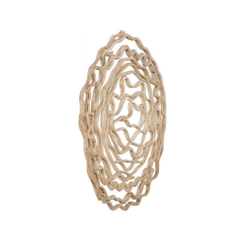 Vine Wall Flower, Large, Bleached