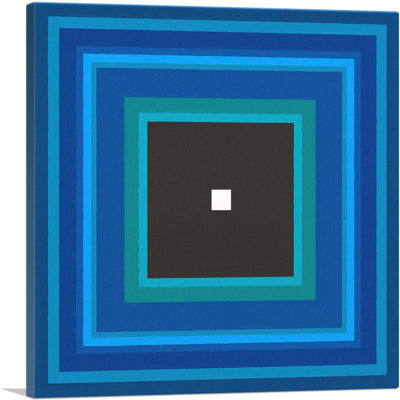 Mid-Century Modern Center of All - impression sur toile tendue