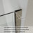 34"-35 1/2" W x 72" H Bi-Fold Frameless Shower Door with Clear Glass-81830817