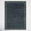 Zaley Handmade Tufted Wool Blue/Gray Area Rug-578859945