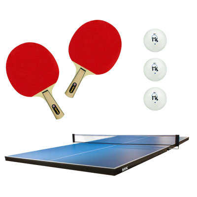 Ping Pong Foldable Conversion Top with Paddles and Balls (19mm Thick)