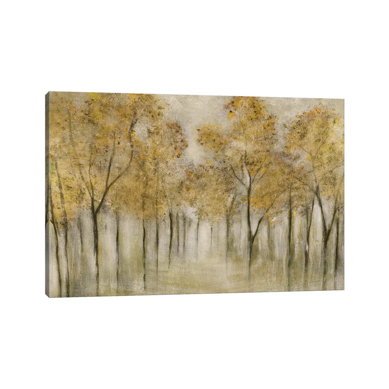 Golden Spring - Wrapped Canvas Gallery-Wrapped Canvas Giclée, 20.32 cm H x 30.48 cm W