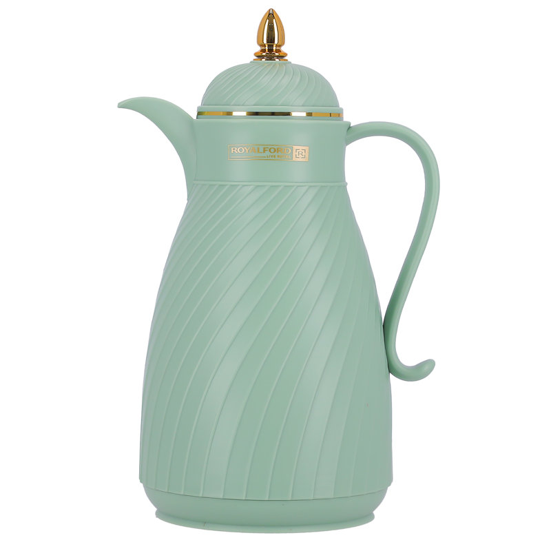 ROYALFORD Vacuum Flask | Vacuum Insulated Tea Carafe 1000ML | Heat & Cold Retention, Thermal Insulated Airpot | Insulated jug Preserves Flavor & Freshness, Household Office Hot Water Kettle Pot