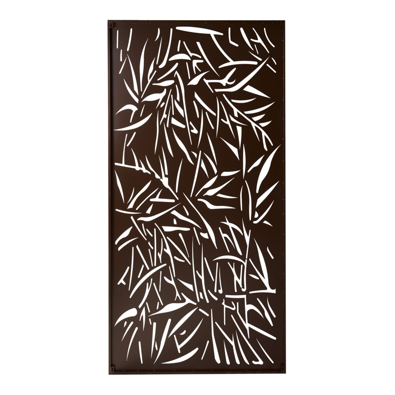 Jungle Metal Privacy Screen, 4 ft. H x 2 ft. W
