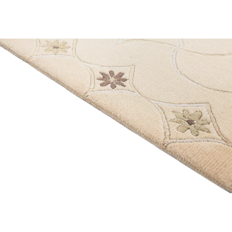 Tapis de couloir beige clair Howard