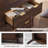 Sladen Fluted Design 6-Drawers Dresser Organizer, Wood Wide Chest of Drawers-4104079