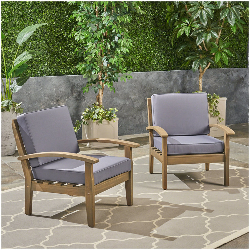 CHAISE CLUB PEYTON, Grey, Gris foncé