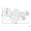 Handmade Glam Abstract Wall Decor on Metal
