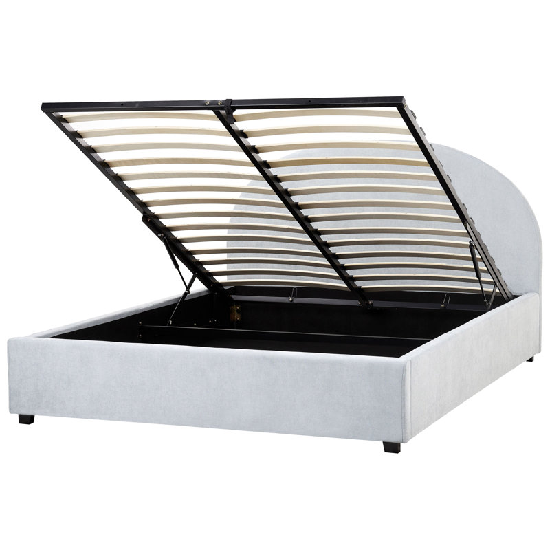 Suesan Upholstered Ottoman Storage Bed, European Kingsize (160 x 200 cm)