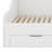 Daybed Frame With Storage Bookcases And Two Drawers,Charging Design-1882841070