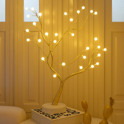 96 lumières de rideau féeriques à vignes vertes à DEL - 5,2 pi x 2 pi, guirlande lumineuse avec 6 brins, lumière blanche chaude
