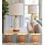 Lampe de table USB en métal Roslyn