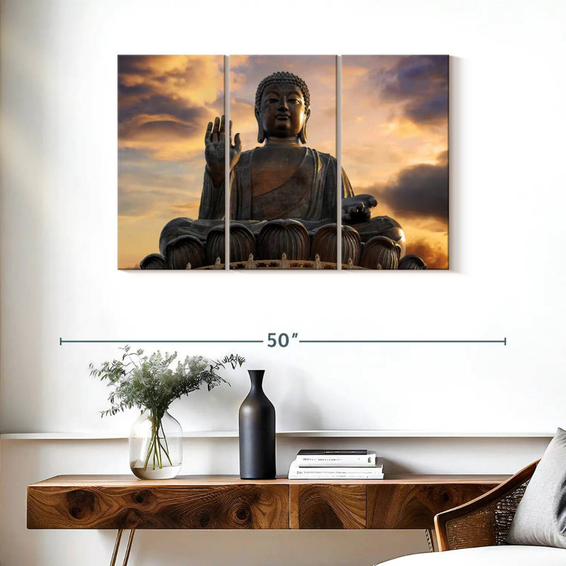 Bouddha Adella, H 24 po x l 38 po