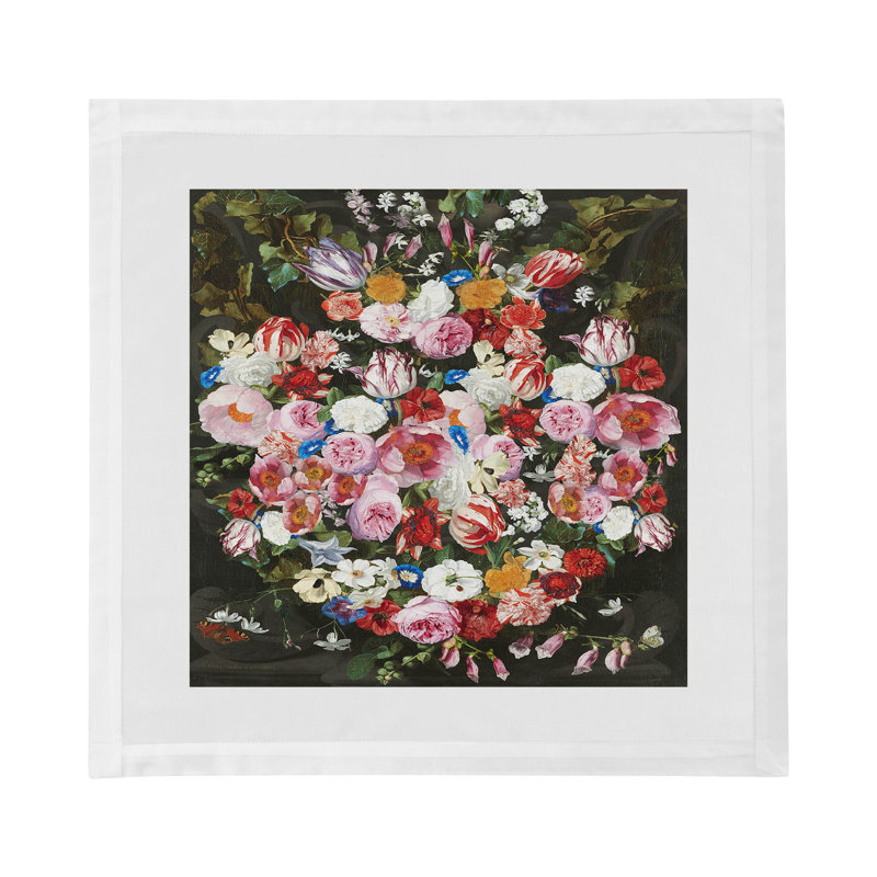 Festoon Cotton Blend Square Napkins