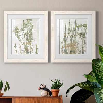 " Untamed Garden I " 2 - Pieces