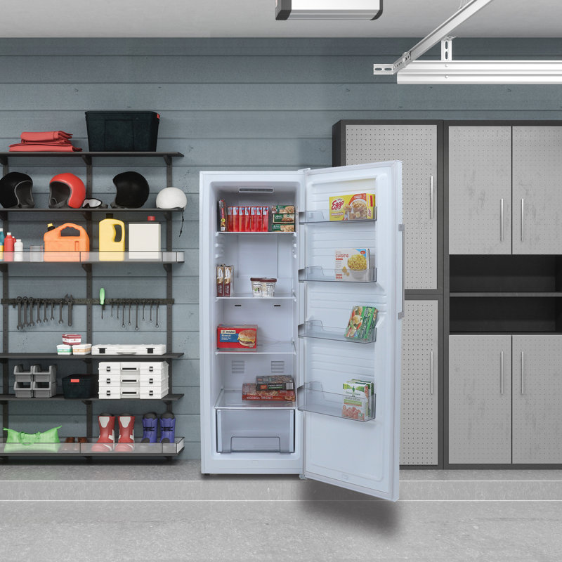 10.8 Cubic Feet Garage Ready Frost-Free Upright Freezer with Adjustable Temperature Controls