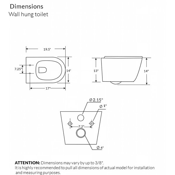 Product Dimensions