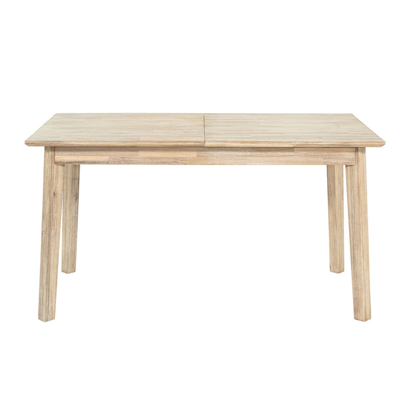 Cobhyn 55"/71"Extendable Acacia Solid Wood Dining Table
