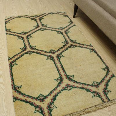 Caryl One-of-a-Kind 3' X 5'1" New Age Wool Area Rug in Brown