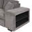 104.5" Modern L-shape 3-seat Reversible Sectional Couch: Pull Out Sleeper Sofa With Storage Chaise & 2 Stools For Living Room (knox Charcoal)-25167339