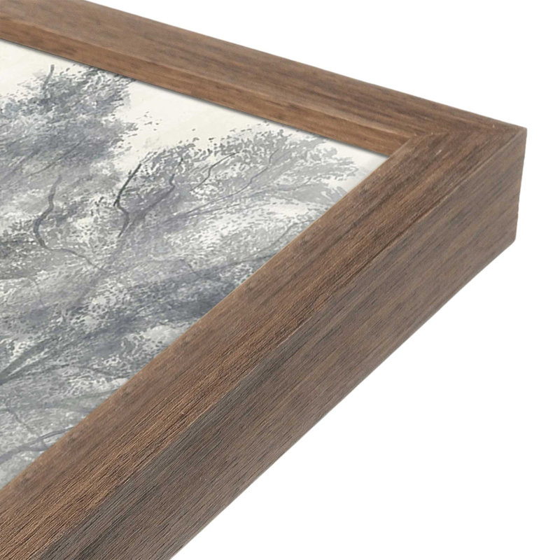 «Windswept Valley I» par Michael Willett, reproduction d'art, H 24 po x l 36 po, Brun