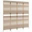 Mikie 147cm W x 180cm H 3 - Panel Folding Room Divider-287532543-332462339-332462342