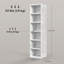 88.5cm H Media Shelves