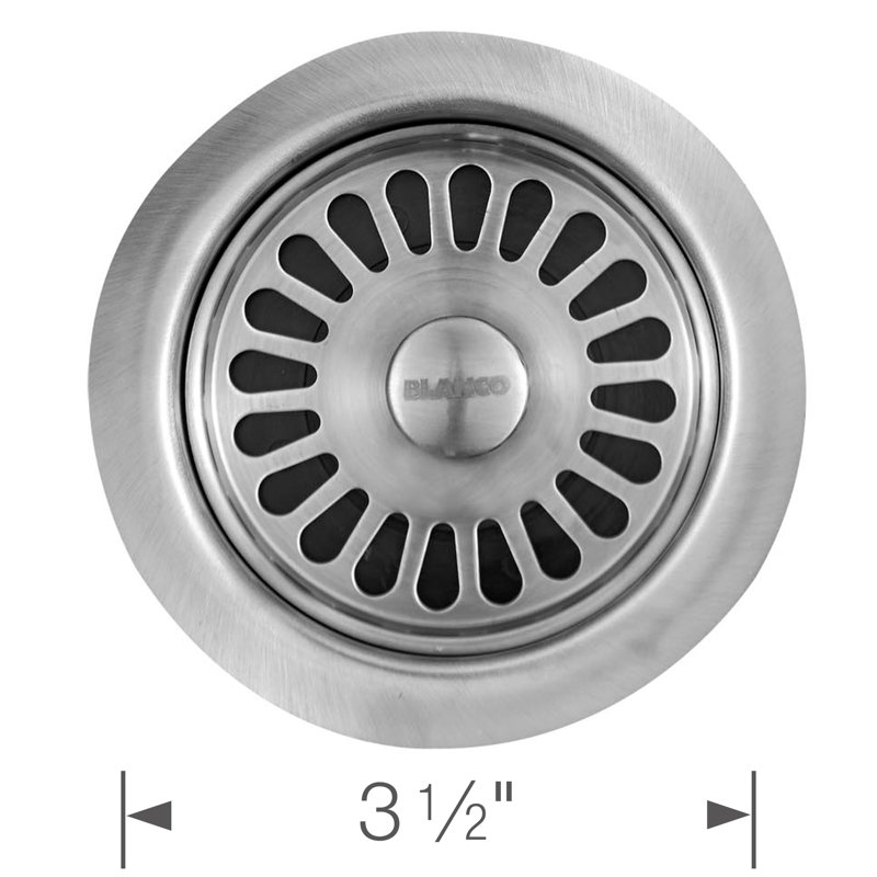 Color-Coordinated Disposal Flange, Stainless