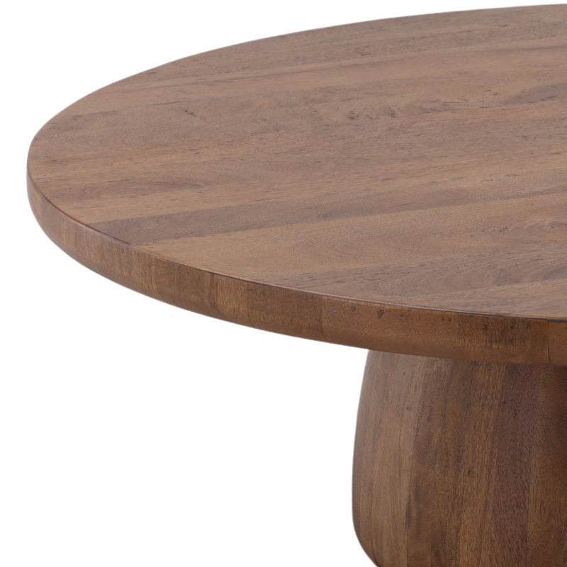 Table basse simple en bois massif Armstrong