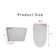 Modern Smart Toilet With Bidet Seat, Auto Open/Powerful Flush 1.28 GPF, Foot Sensor, Instant Warm Water And Dry, Night Light LED Display, White With Black Panel