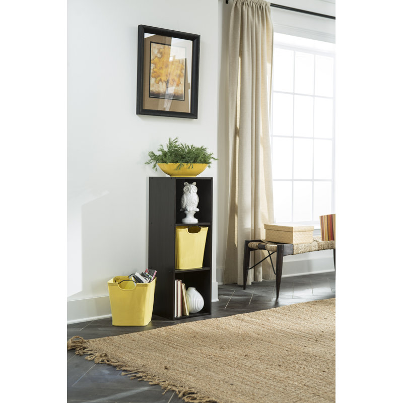 Cubeicals Wire Frame Handle Storage Bin, Yellow