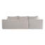 Canapé modulaire Cloud avec méridienne en forme de L, canapé rembourré minimaliste moderne pour le salon, canapé d'angle à assise profonde, aucun assemblage requis-133038800