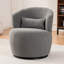 Chaise d'appoint pivotante de 25,59 po Andesine-737631810