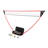 Zume Games Portable Badminton Set with Net, 4 Rackets, Shuttlecocks & Carrying Case