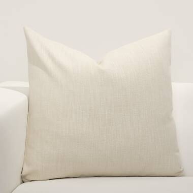 Ernest Hemingway Legend Ivory Designer Throw Pillow - 22X22